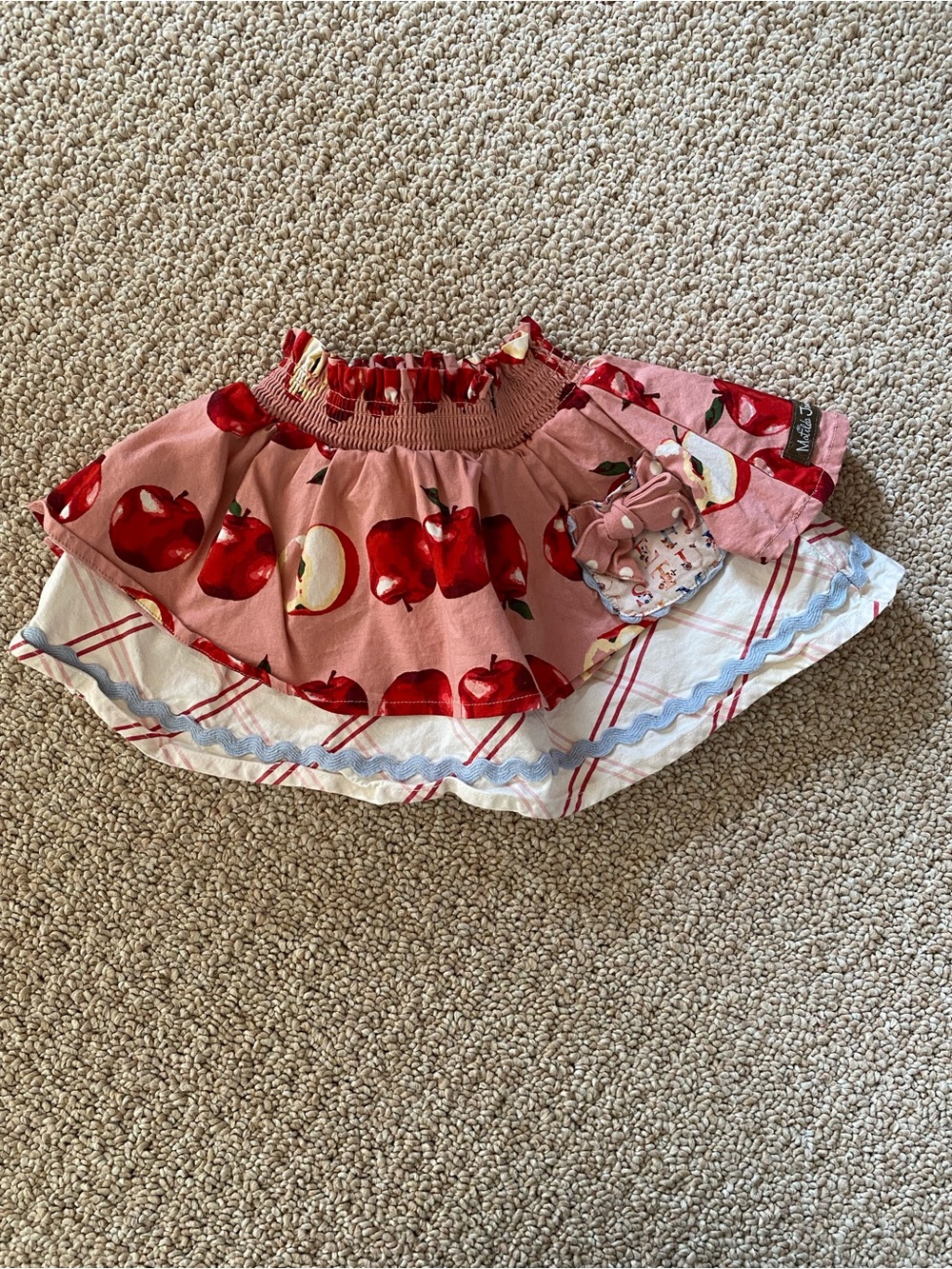 Matilda Jane Apple Print Skirt